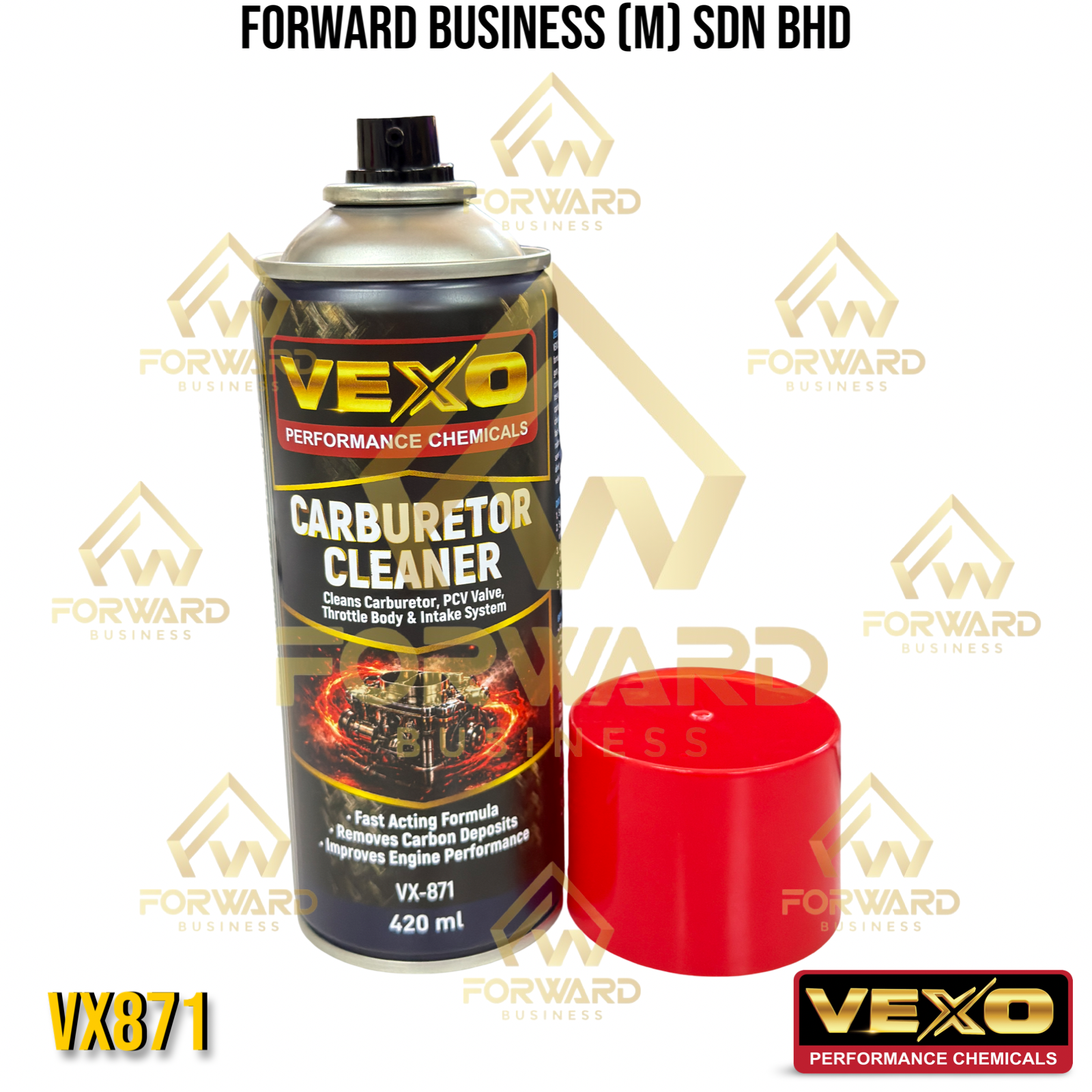 VEXO VX-871 Carburetor Cleaner (420ml)