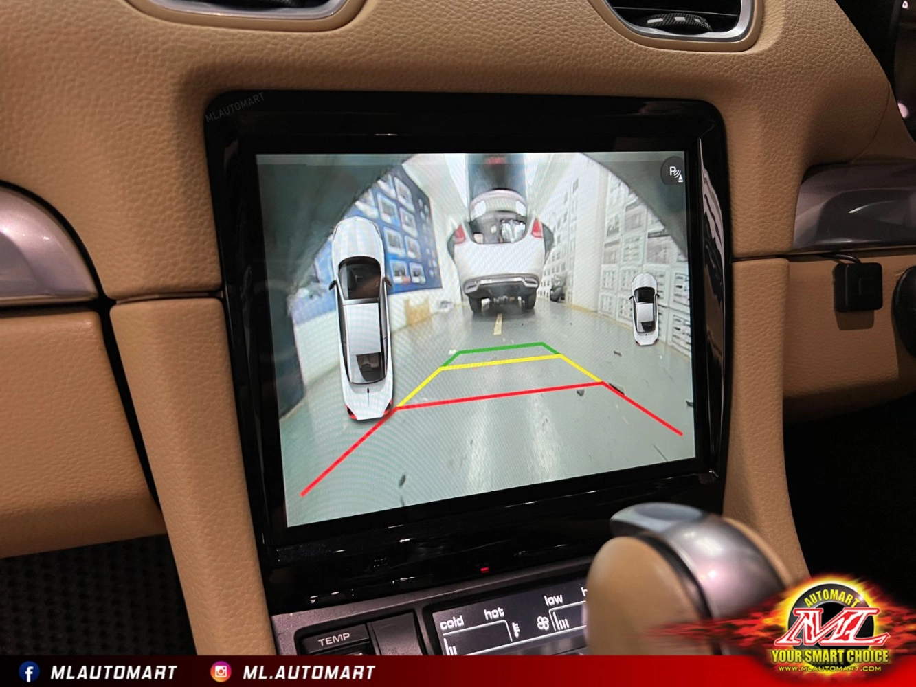 Porsche Cayman 718 Android Monitor