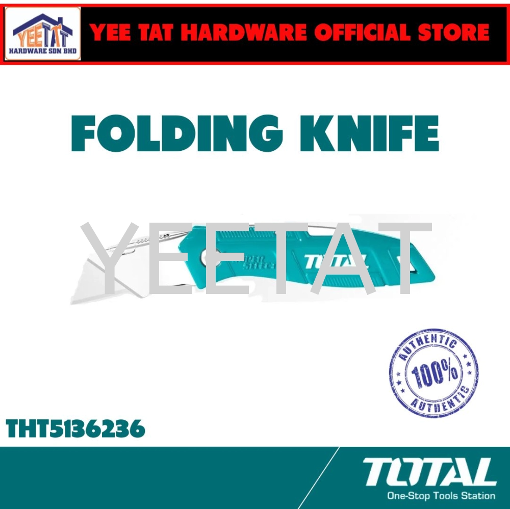 [ TOTAL ] THT5136236 Folding Knife (61x19MM) Utility Knife