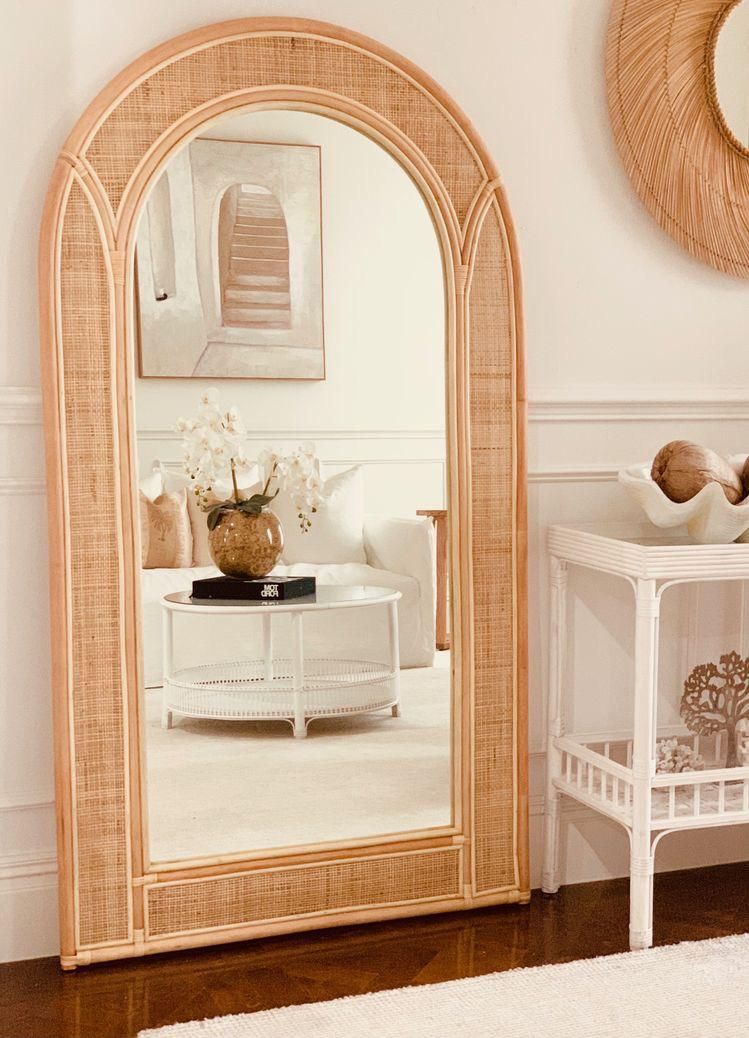 MIR 030 -  RATTAN MIRROR