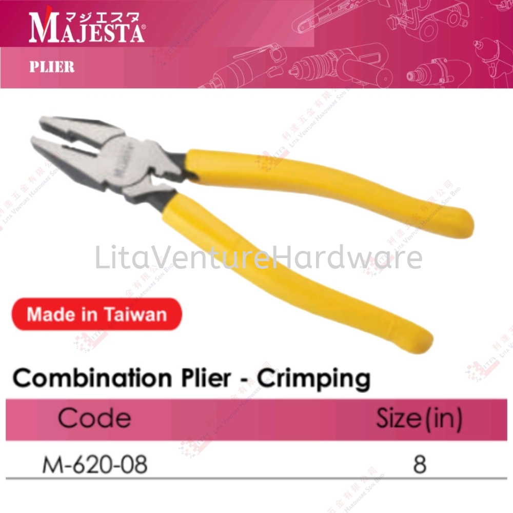 MAJESTA BRAND COMBINATION PLIER CRIMPING - M62008