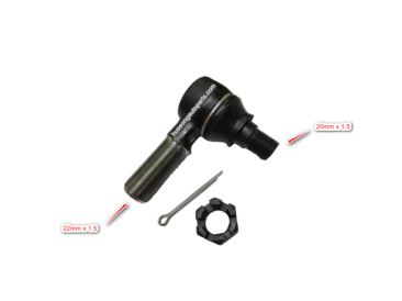 TOYOTA FORKLIFT M20xM22x1.5 TIE ROD END #RIGHTHAND #FORKLIFT (02-TFL-284R)