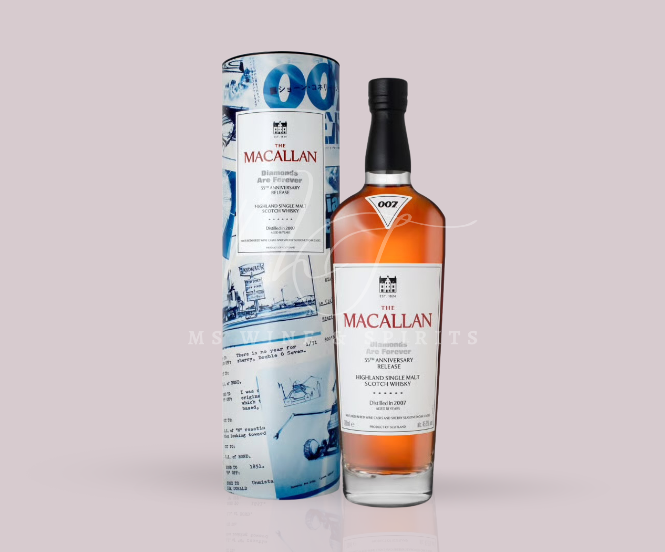 THE MACALLAN DIAMONDS ARE FOREVER 55TH ANNIVERSARY RELEASE