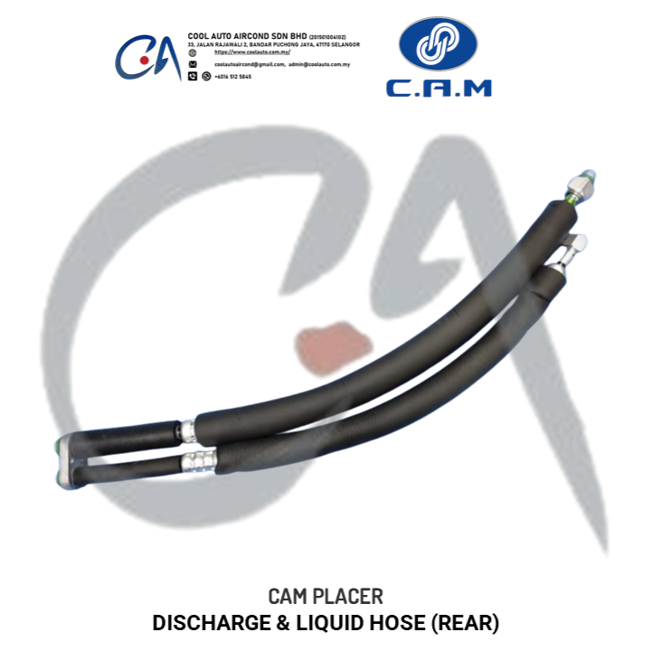 C.A.M PLACER DISCHARGE & LIQUID HOSE (REAR)