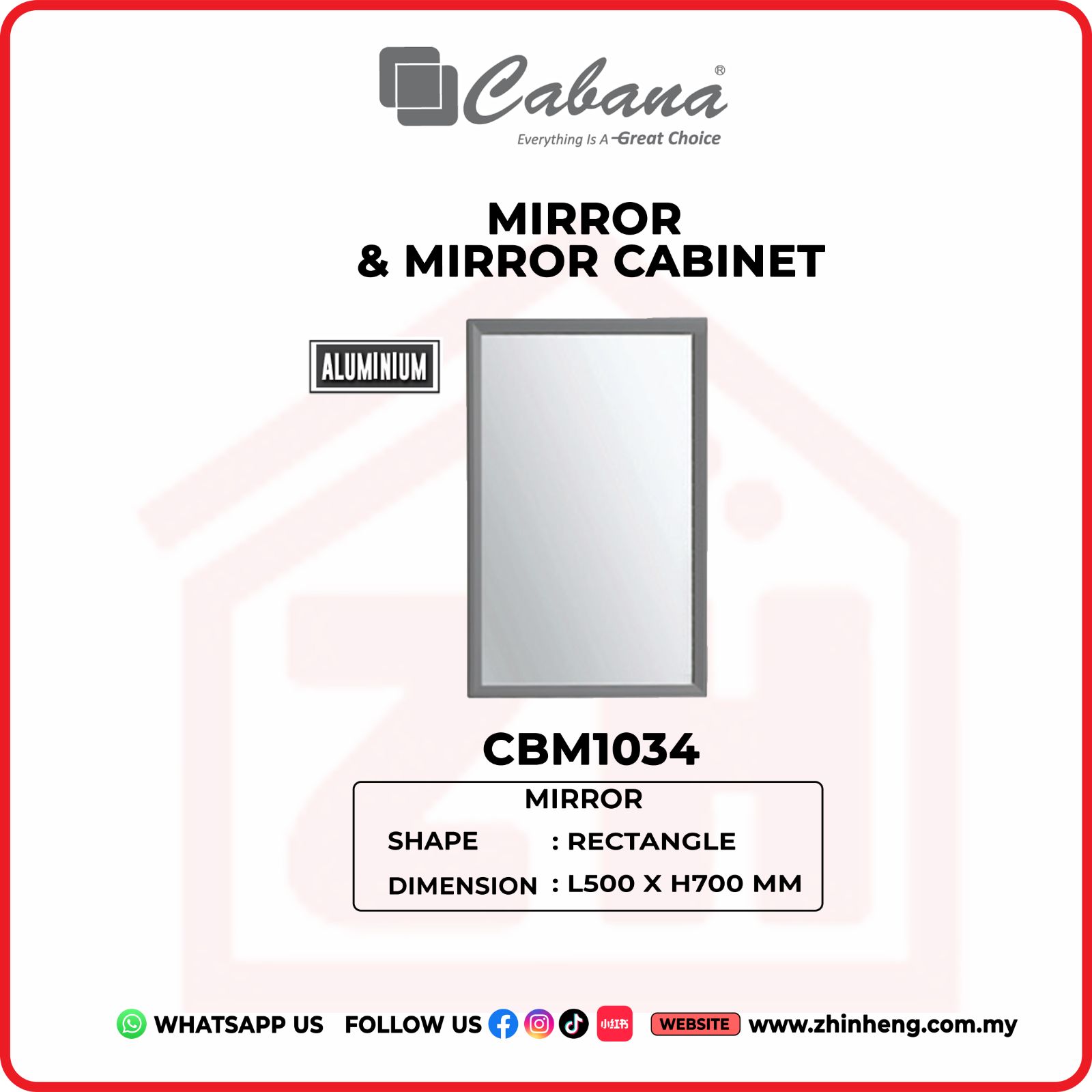CABANA MIRROR CBM1034