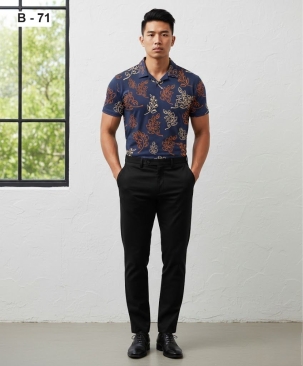 Custom Batik Sublimation T-Shirt