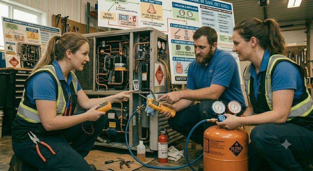 R290 technician troubleshooting training
