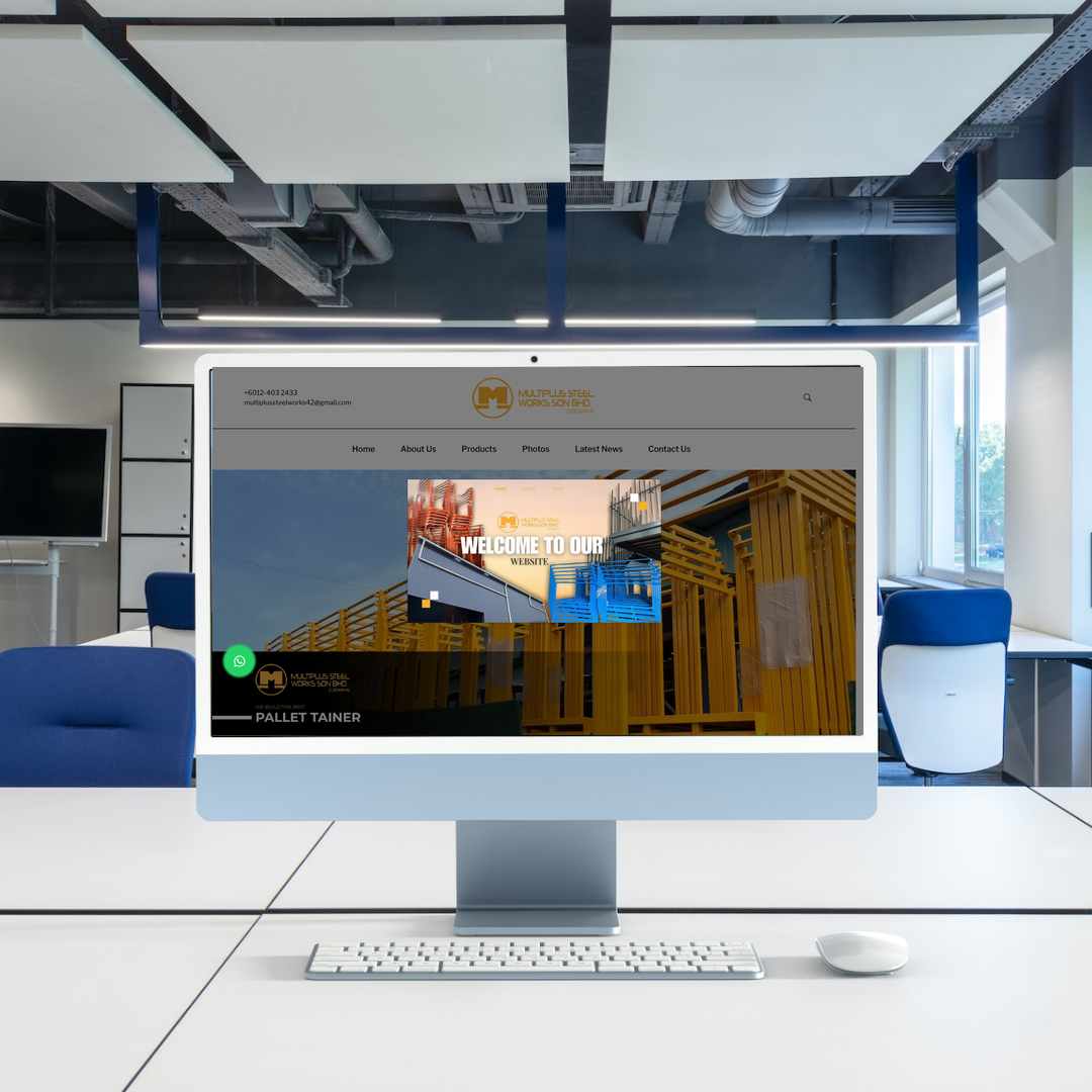 Multiplus Steel Works Sdn Bhd Website Design & SEO Case Study | Steel Works in Kuala Lumpur