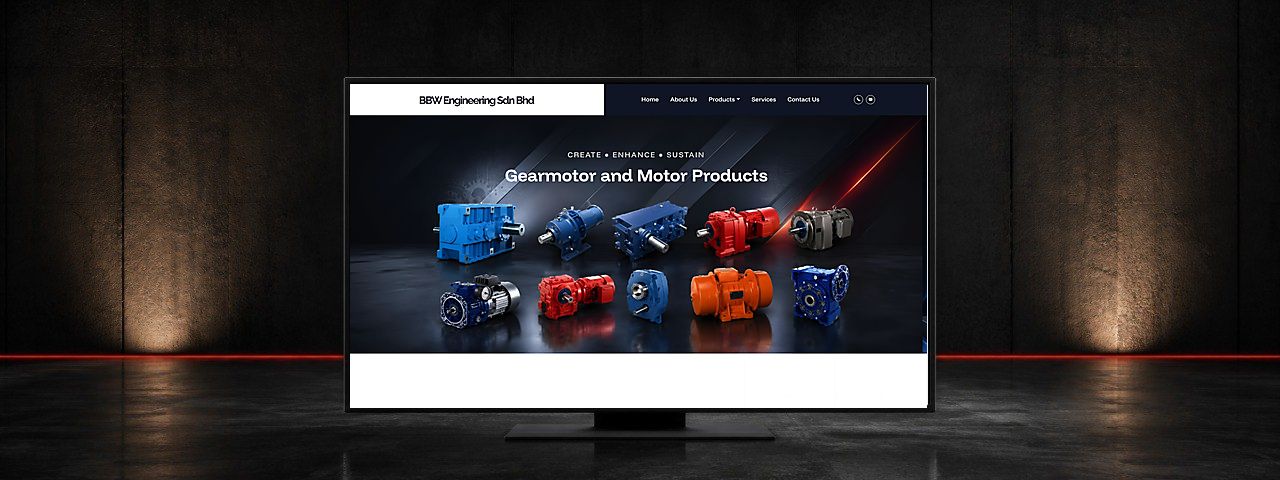 BBW Engineering Industrial Component Website Design Case Study in Selangor