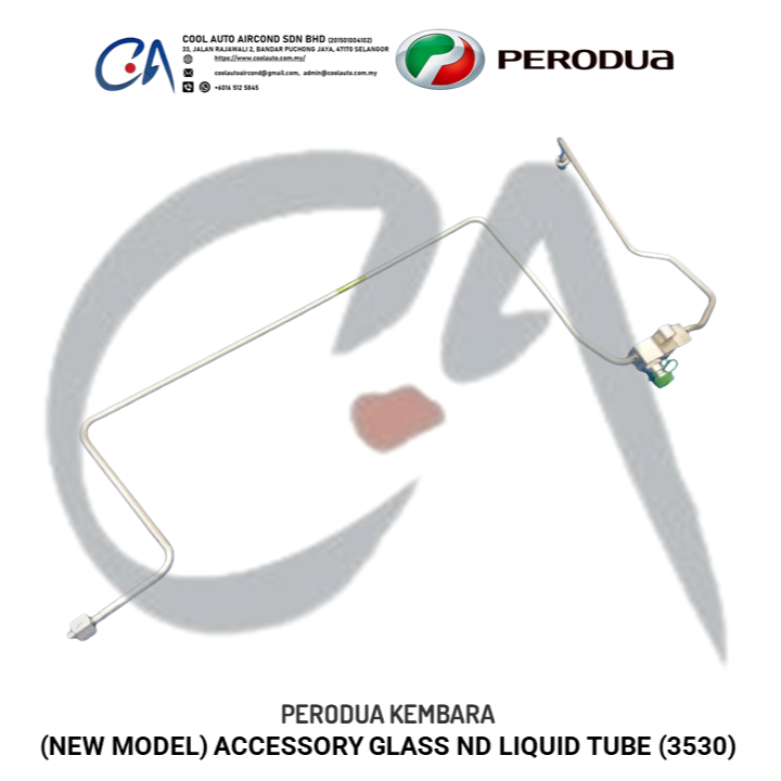 PERODUA KEMBARA (NEW MODEL) ACCESSORY GLASS ND LIQUID TUBE (3530)