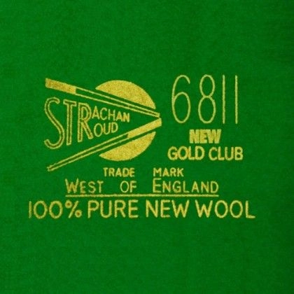 STRACHAN GOLD CLUB 6811 CLOTH - CUE STATION