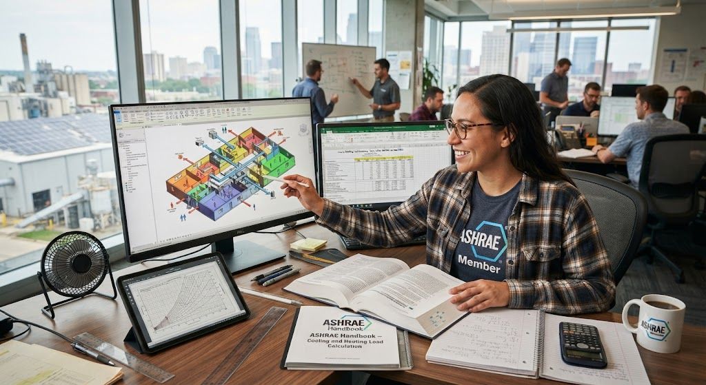 HVAC design building load calculation standards