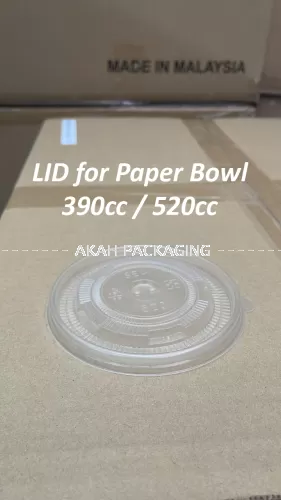 390/520cc Lid for Paper Bowl