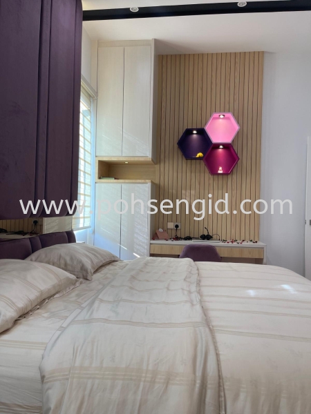  Bedroom Seremban, Negeri Sembilan (NS), Malaysia Renovation, Service, Interior Design, Supplier, Supply | Poh Seng Furniture & Interior Design