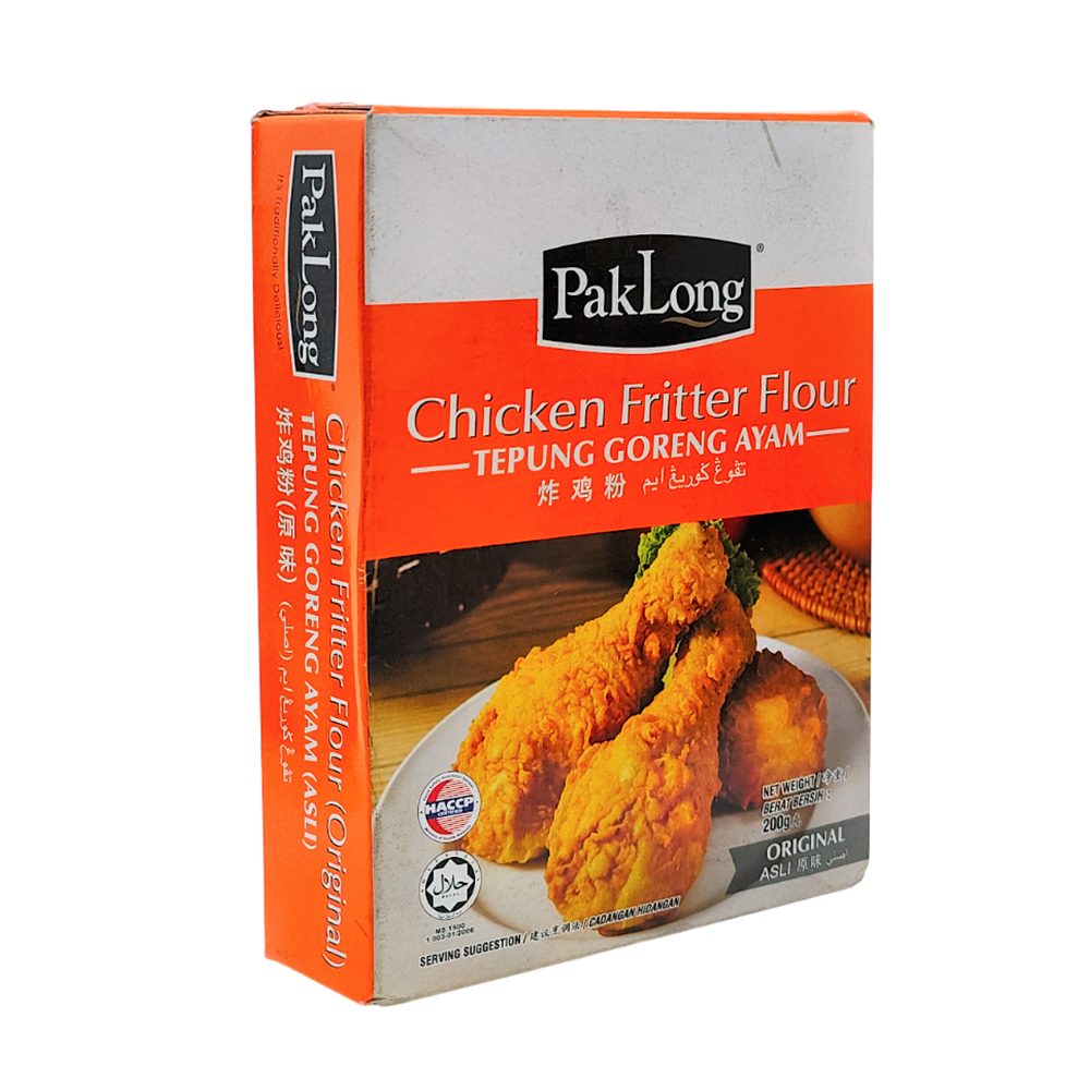 Pak Long Tepung Goreng Ayam Asli / Chicken Fritter Flour Original 200g