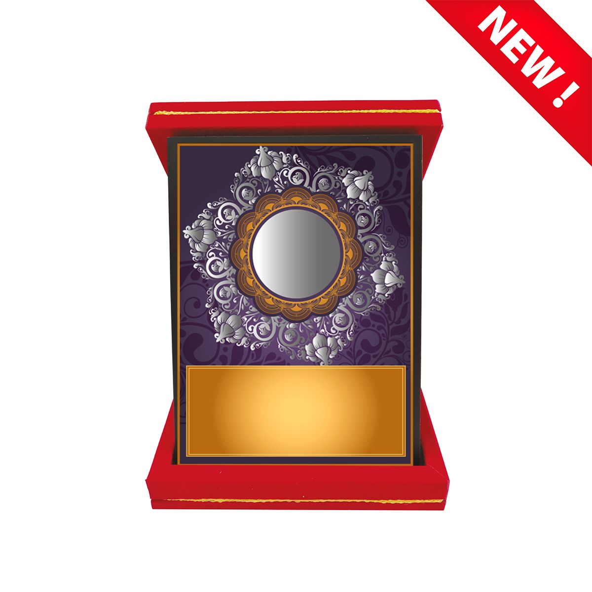 Velvet Box With Gold Foil Sticker SVS 0035