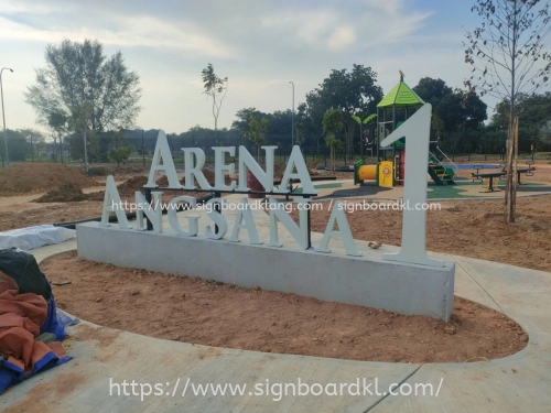 ALUMINIUM 3D BOX UP LETTERING SIGNAGE INSTALLATION SERVICE AT KUALA LUMPUR (KL)