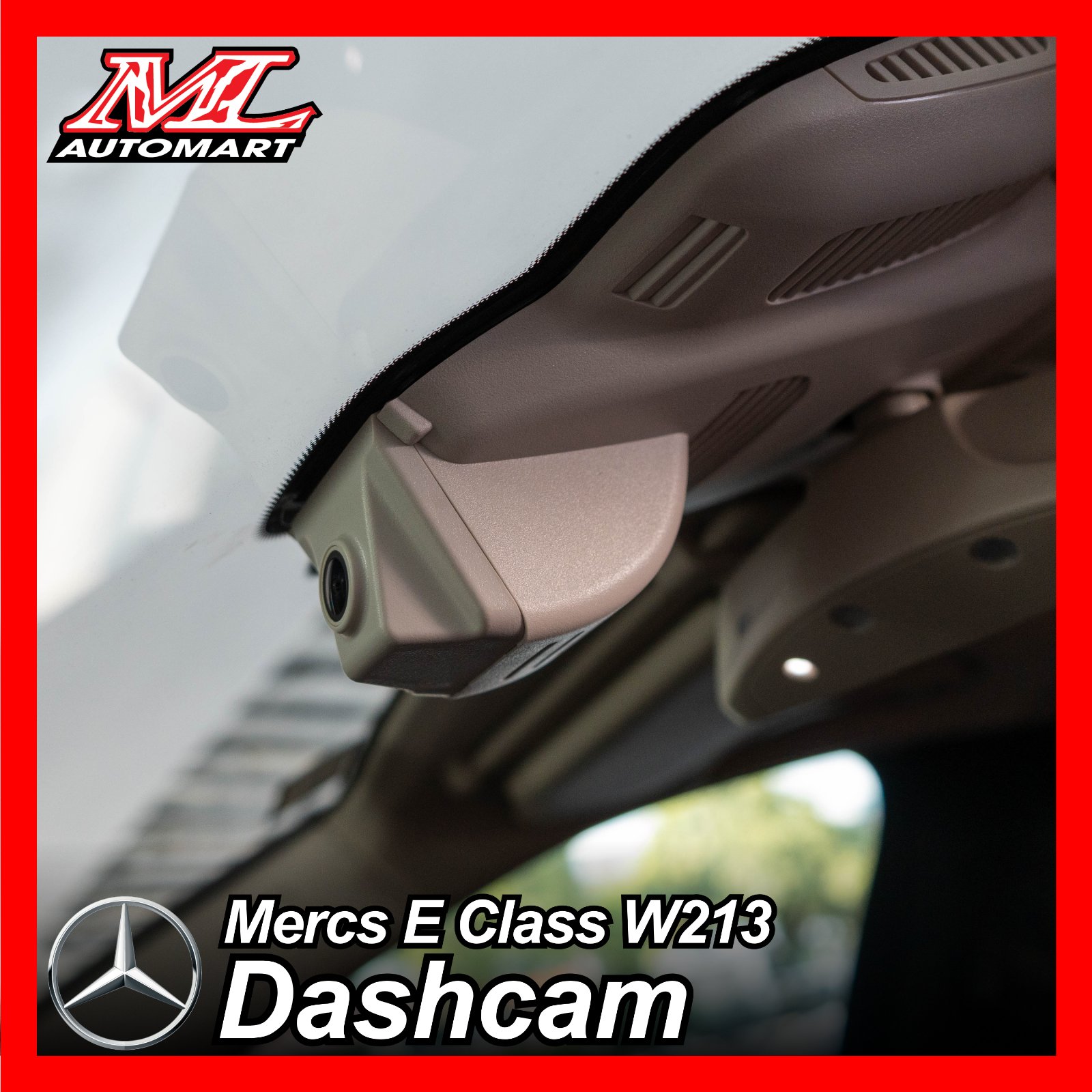 Mercedes Benz E Class W213 OEM Style Dashcam