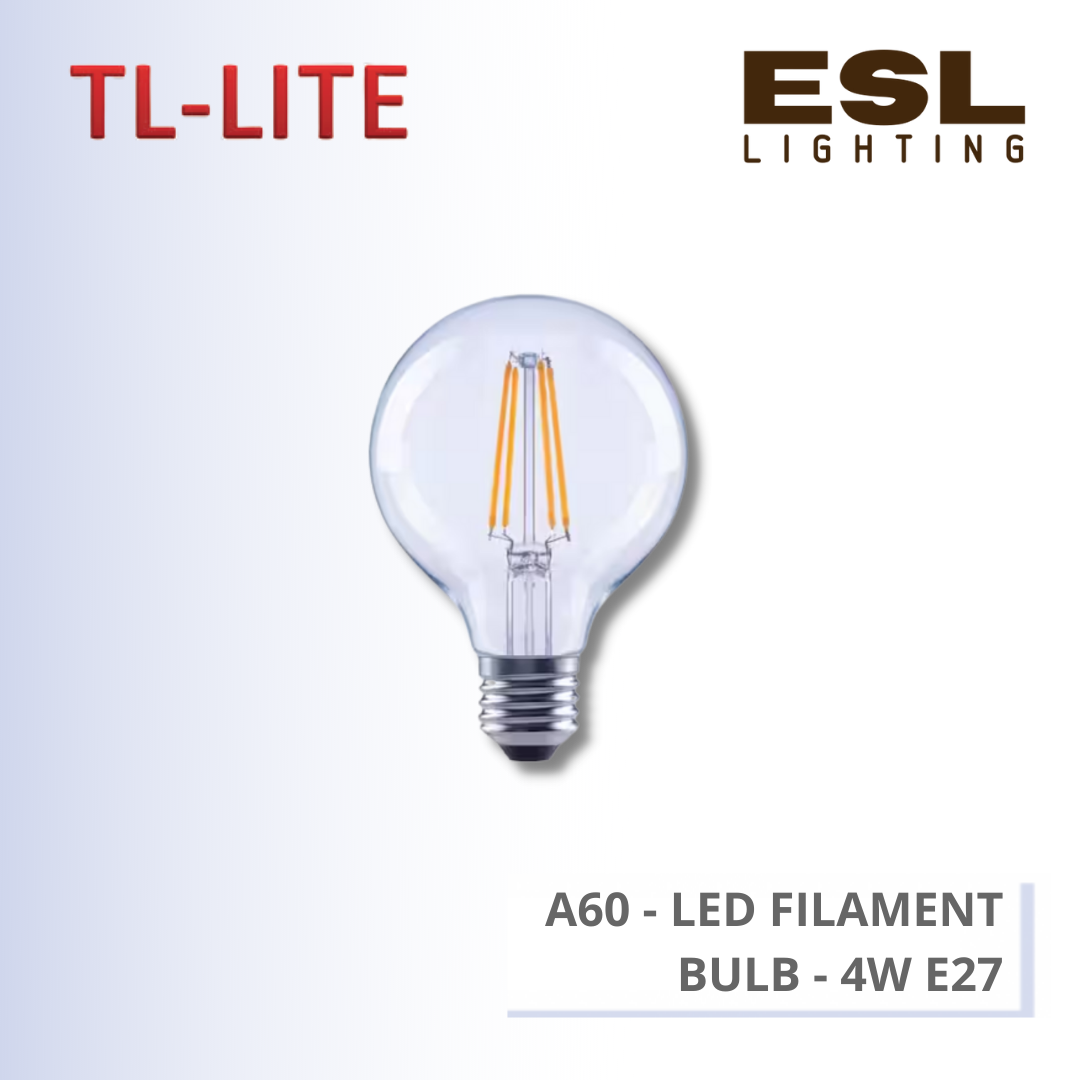 TL-LITE BULB - LED FILAMENT BULB - A60 - 4W