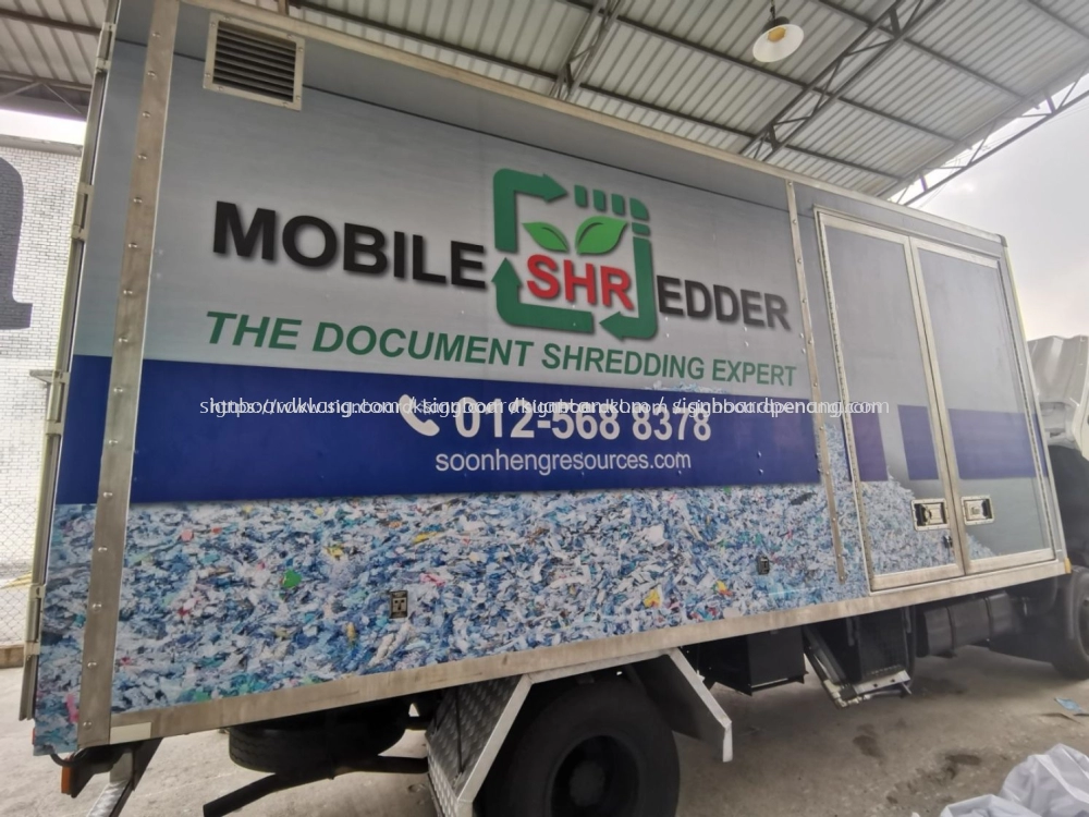 LORRY STICKER WRAPPING | LORRY SITCKER PRINTING PENANG