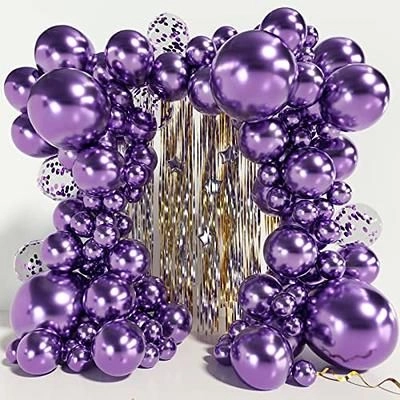 12inch Chrome Balloon 50pcs - Purple (B-12CR-PP)