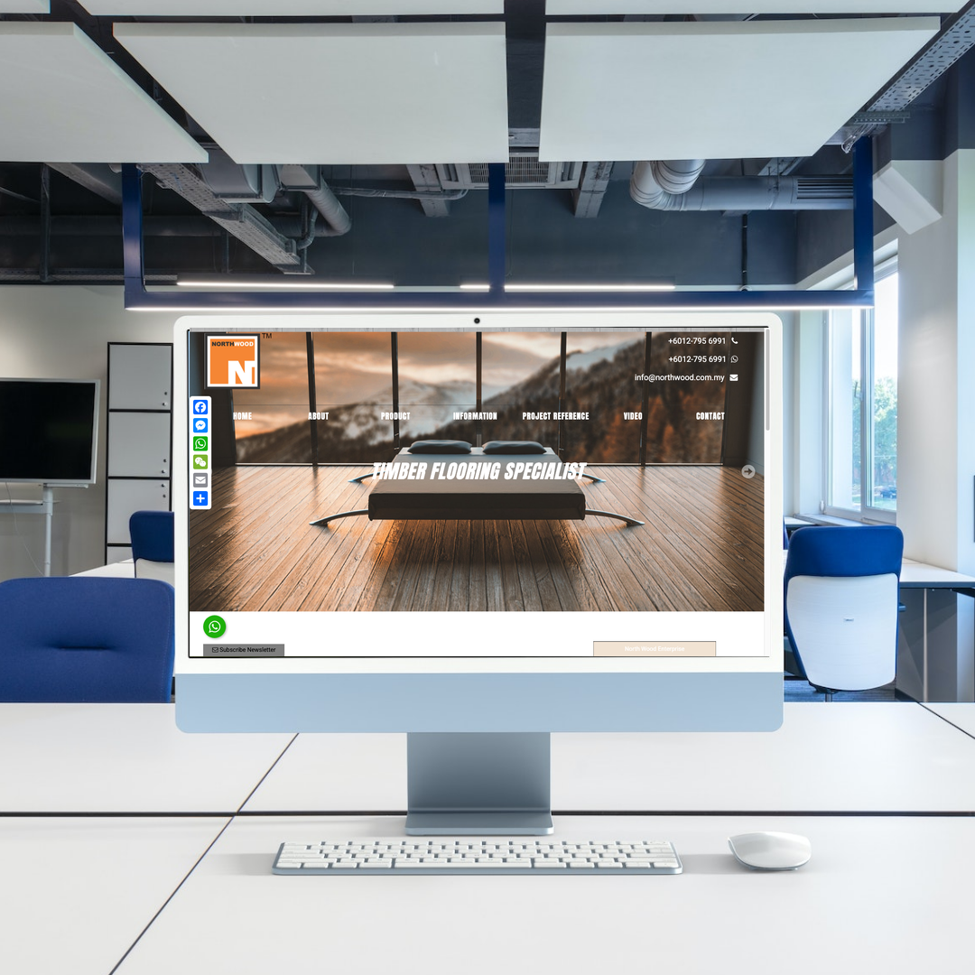 NORTHWOOD (M) SDN. BHD. Website Design & SEO Case Study | Timber Flooring Kedah in Penang