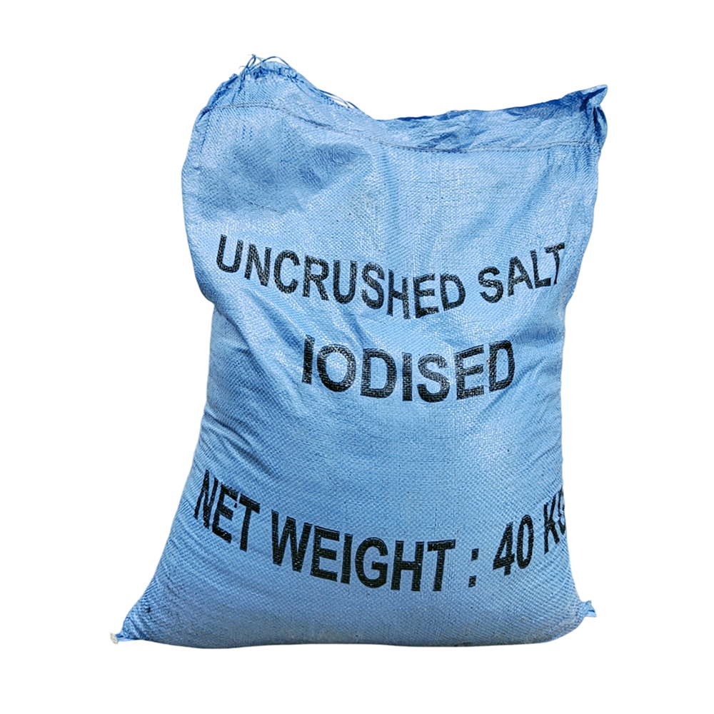 Coarse Salt / Uncrushed Iodised Salt (1kg/40kg+-)