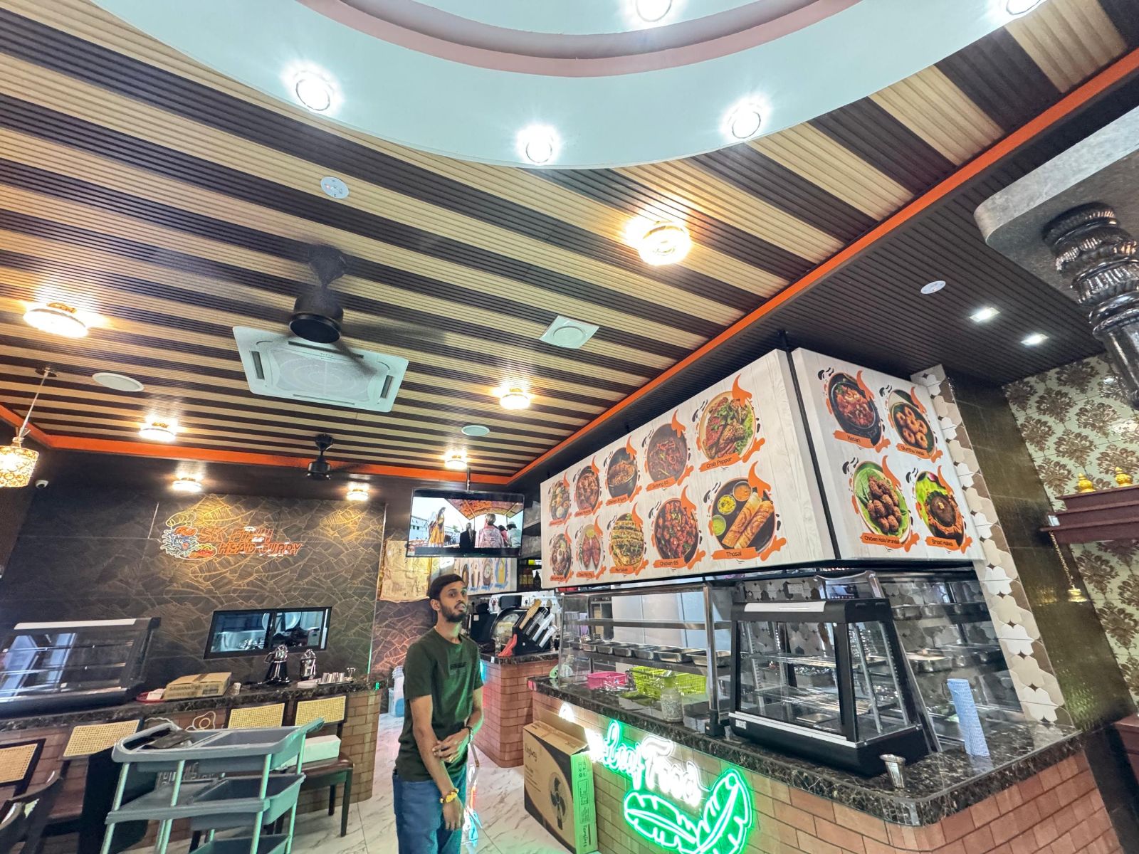RESTAURANT TENSION FABRIC LIGHTBOX