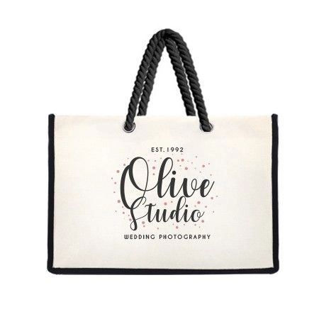 STELLA Laminated Canvas Tote Bag - 10oz (260x360x120)