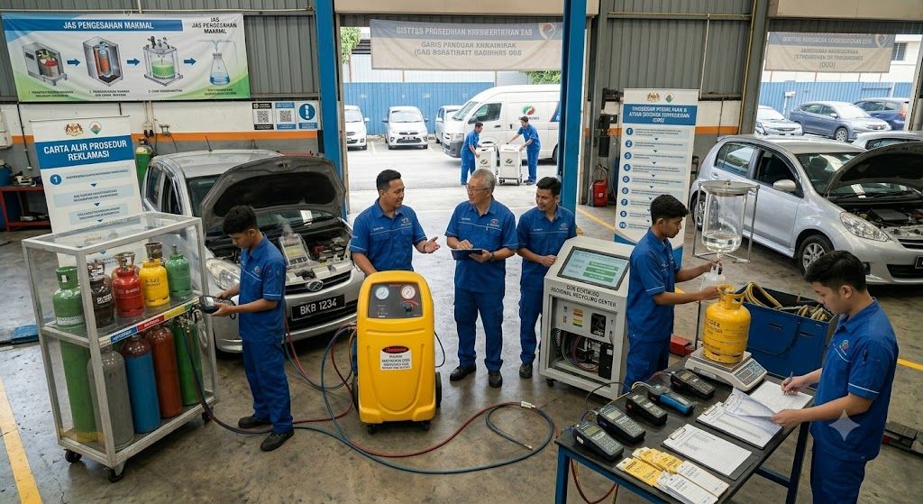refrigerant reclamation procedures Malaysia DOE