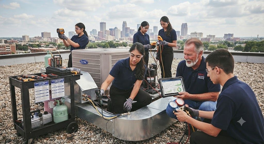 HVAC performance testing techniques