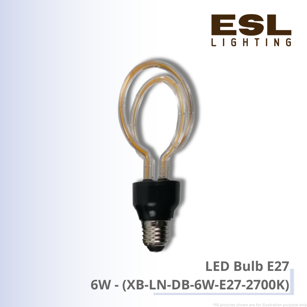 LED Bulb E27 6W - XB-LN-DB-6W-E27-2700K