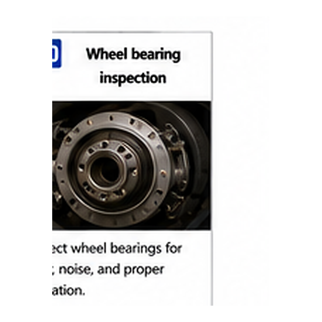 Wheel Bearing Inspection