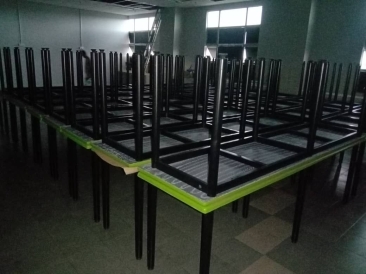 Fibreglass Canteen Table and Bench | Cafeteria Table Bench | Meja Kantin Pembekal Kilang | Kedah | Penang | Johor | Melaka | Taiping | Tapah