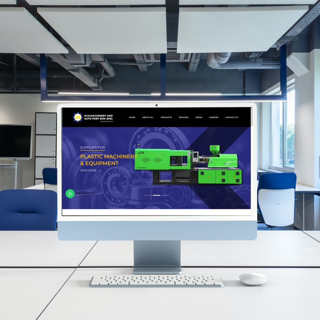Chemical Manufacturing Website Design & SEO | Selangor