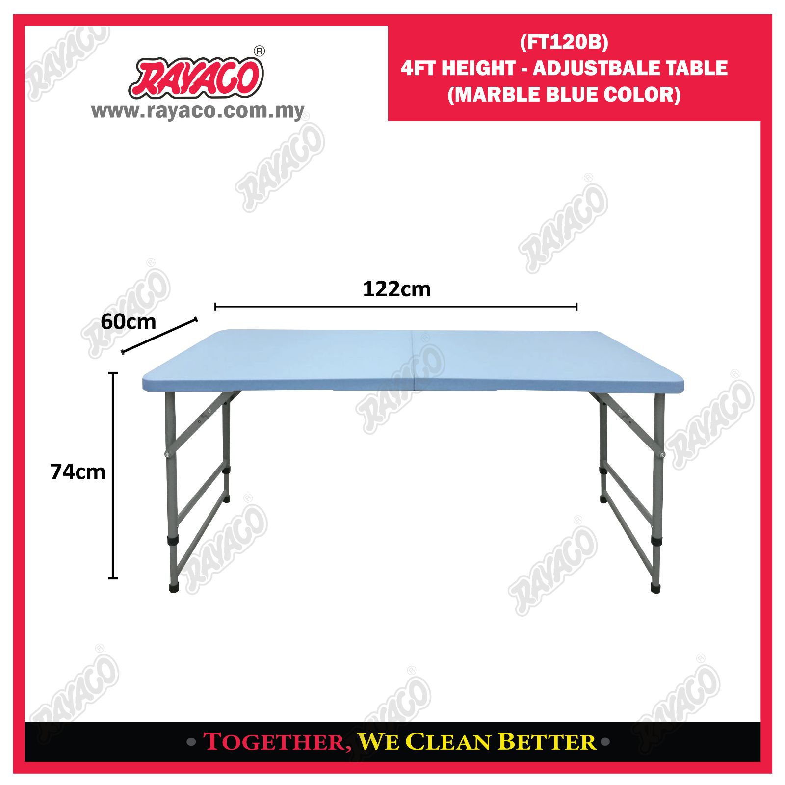 FT120B 4FT SOLID TABLE