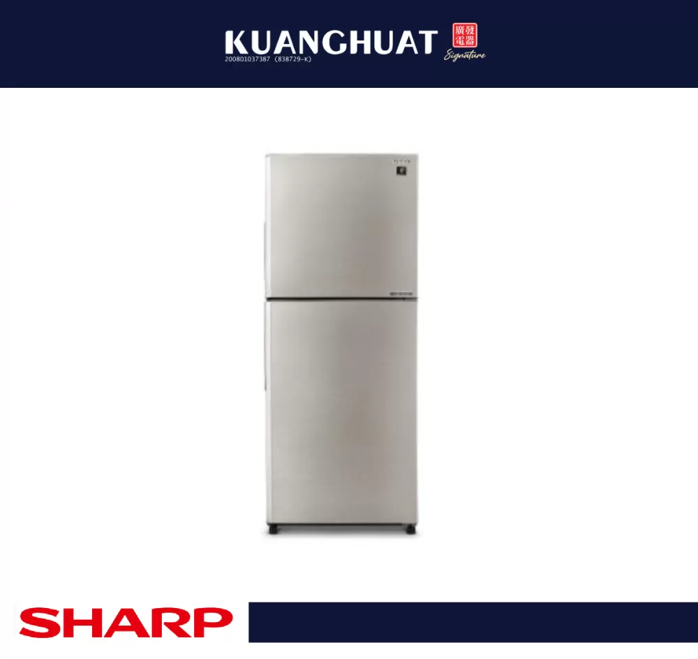 SHARP 380L Folio Refrigerator SJ3822MSS