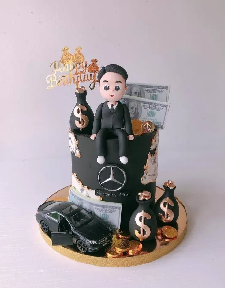 Mercedez Money Cake