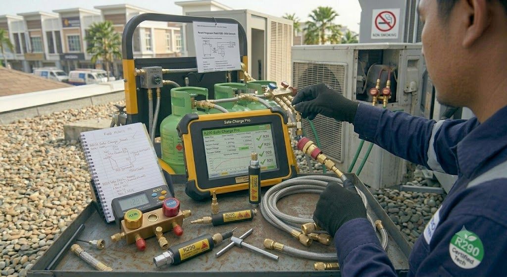 R290 precision charging equipment