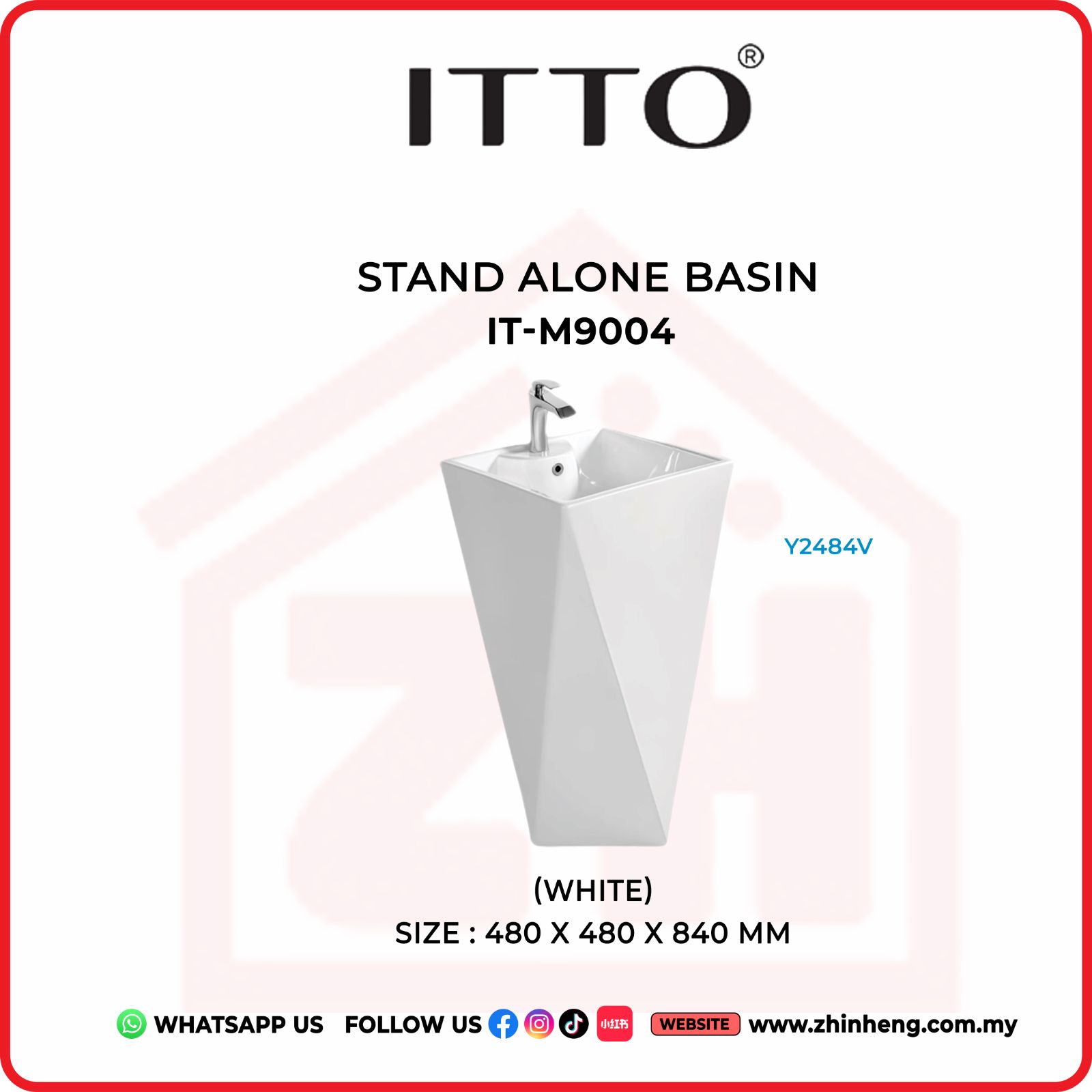 ITTO STAND ALONE BASIN IT-M9004
