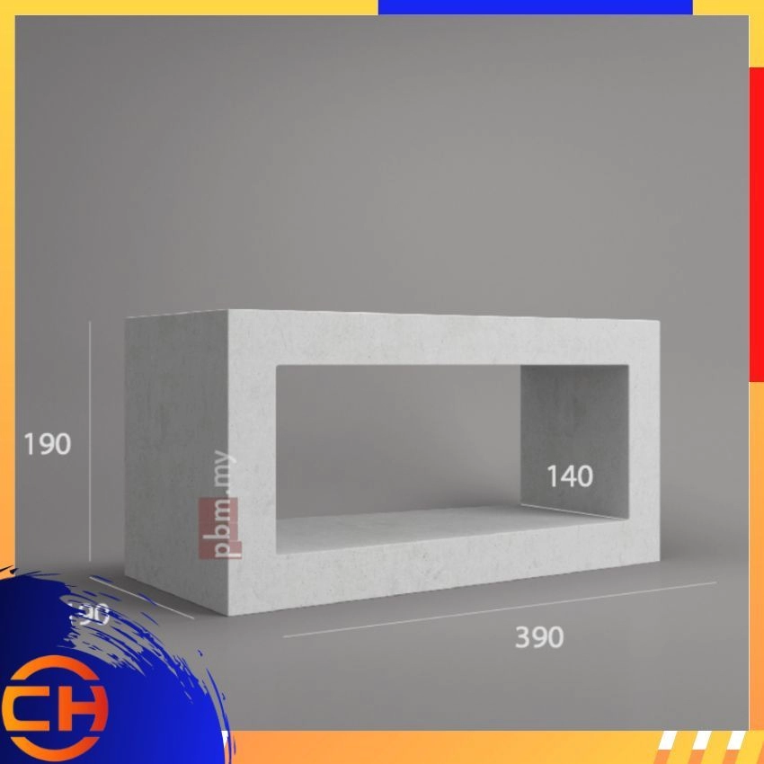 Ventilation Block - 140-190x190x390MM HM200-150