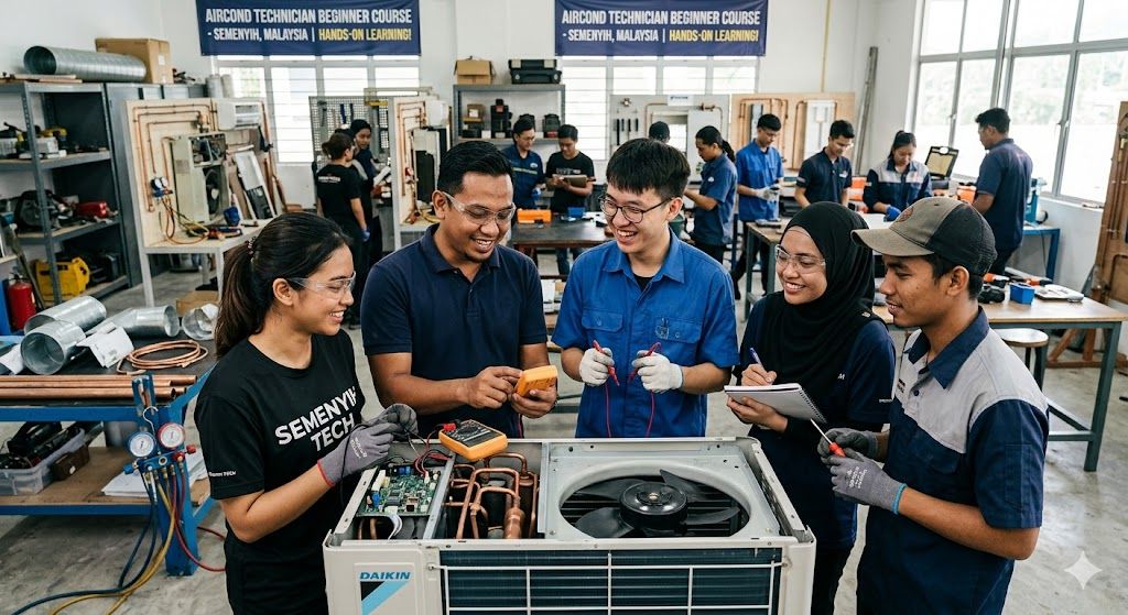 aircon technician beginner course
