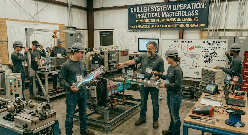 Chiller system operation training