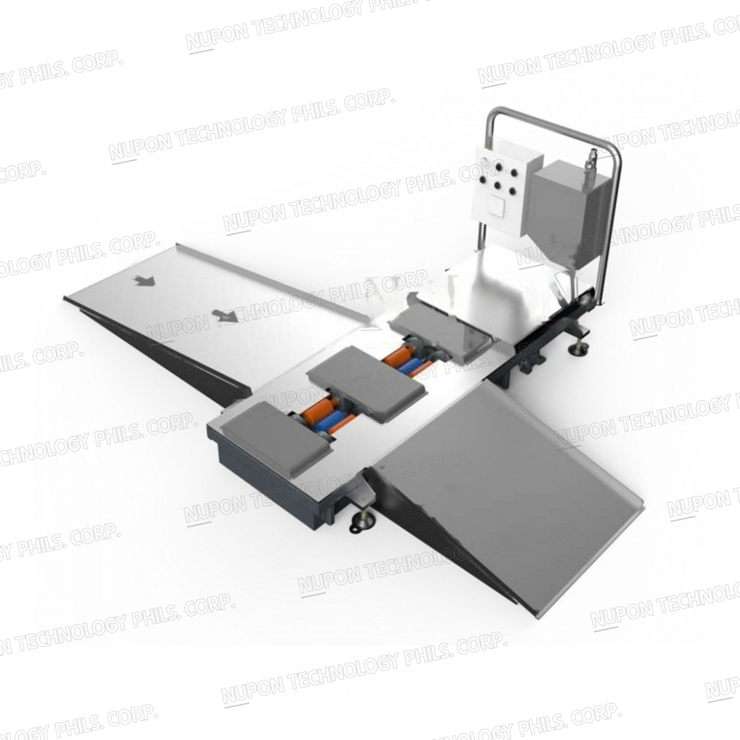 Castor Wheel Cleaning System Slope Type