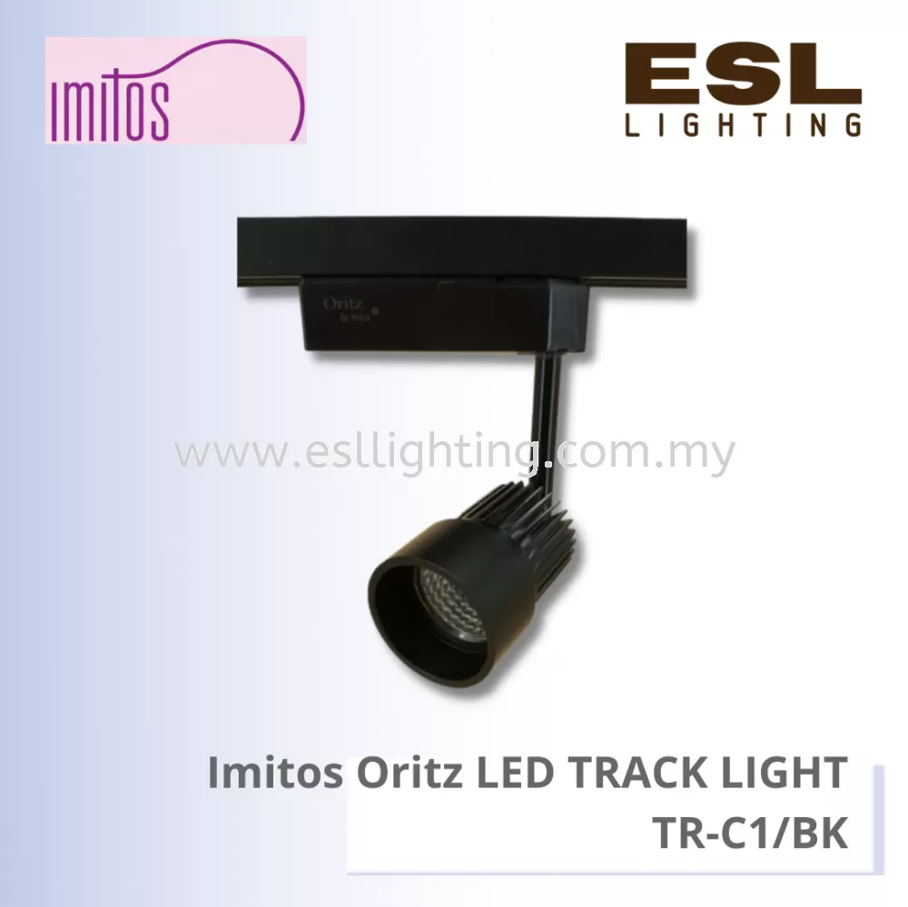 IMITOS Oritz LED TRACK LIGHT 10W - TR-C1/BK