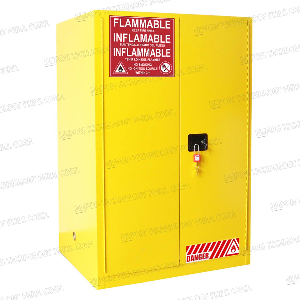 SELF-CLOSING DOOR 90 GAL FLAMMABLE SAFETY CAN STORAGE CABINETS