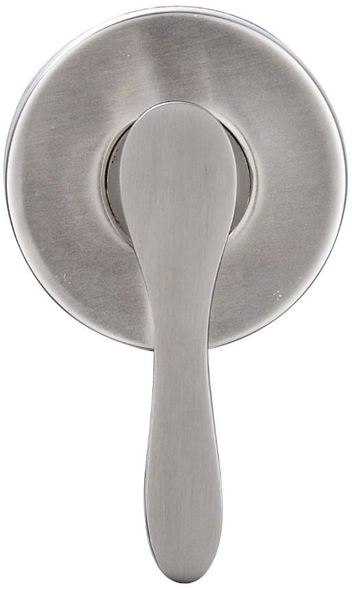 HWT 9012-B 3/4" Concealed Stop Cock – SUS304 Stainless Steel Lever Handle Stop Valve