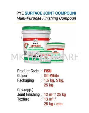 PYE SURFACE JOINT COMPOUND