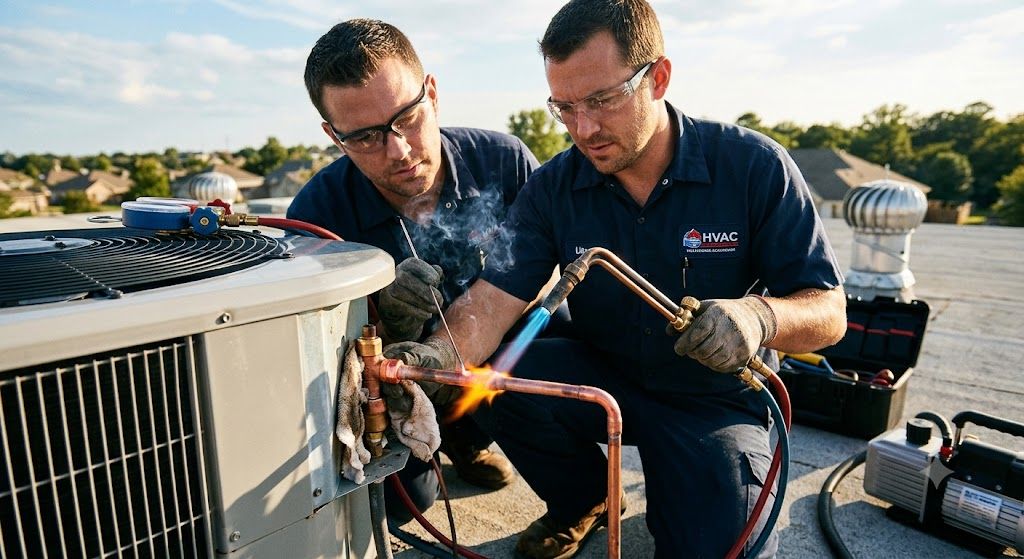 air conditioning brazing process guide