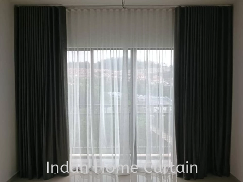 Installation Curtain in Condominium